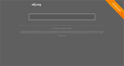 Desktop Screenshot of handicap.afij.org